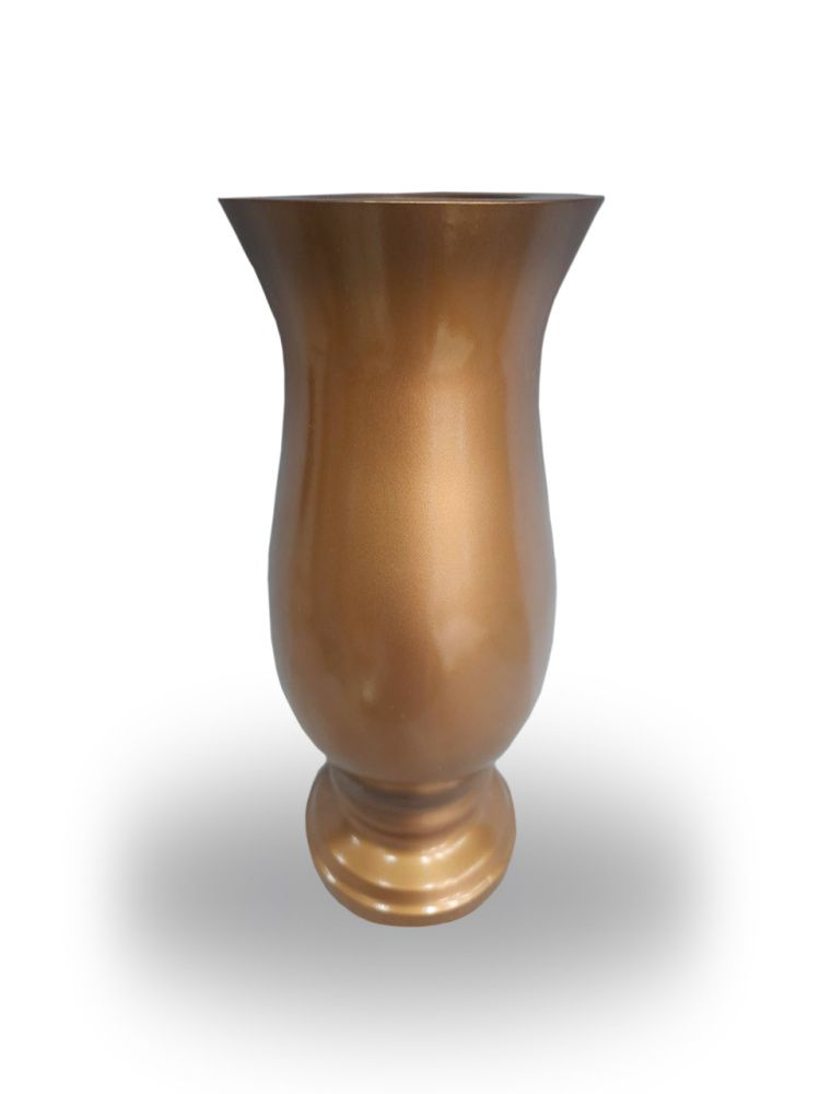 Ваза полимерная №2 бронза
