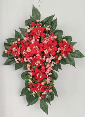 Венок "Крест К003"