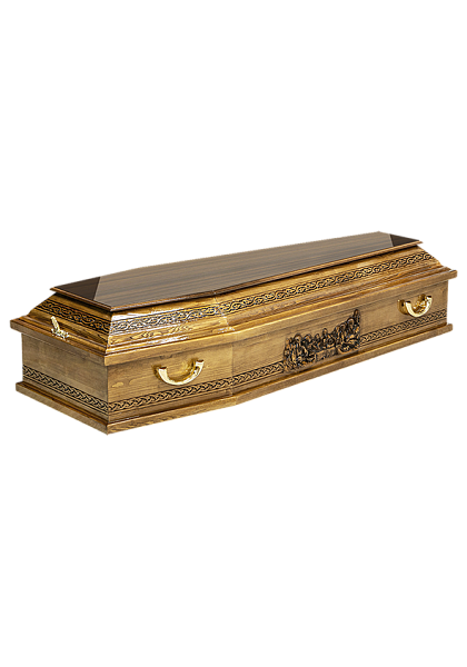 Гроб лак. &amp;quot; Вавилон Вечеря &amp;quot;1,8м