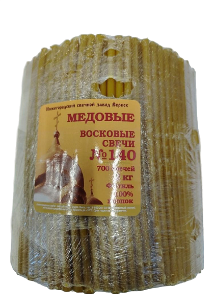 Свеча &amp;quot;Медовая&amp;quot; №140