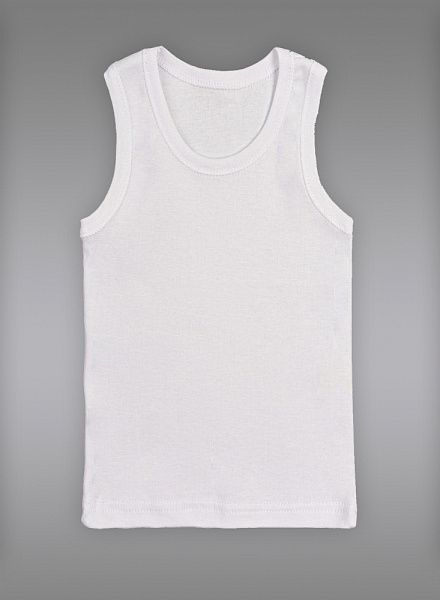 Мужская белая майка р.66