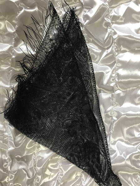 Косынка с бахрамой (120)